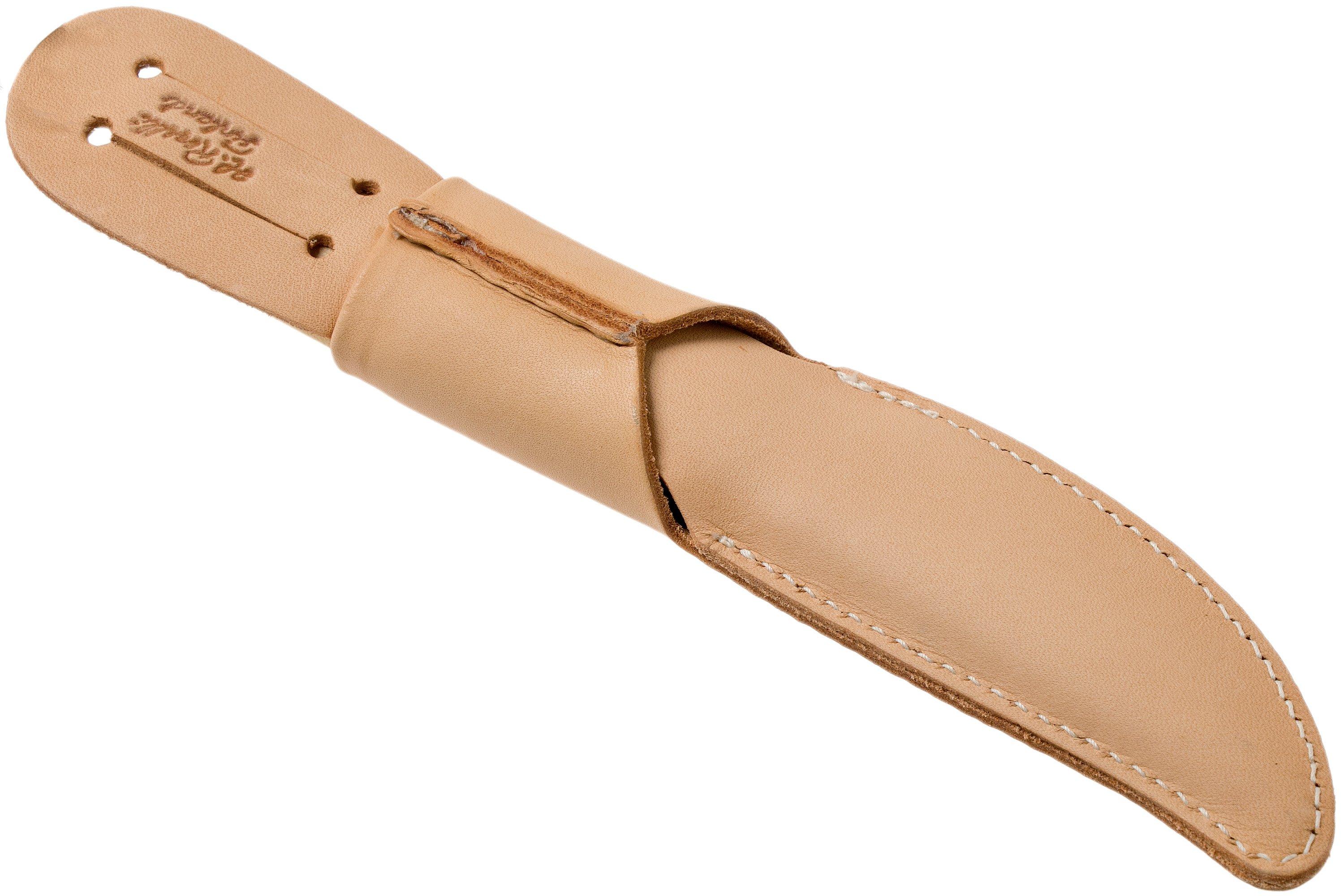 Opinel Coltello Da Tasca No. 8 Luxury Range Con Fodero In Pelle Acciaio Al Carbonio - Foto 8