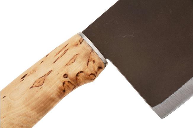 Afbeelding voor Roselli Chinese Chef Knife R730 Carbon Steel, Curly Birch, Chinees koksmes, 15.5 cm