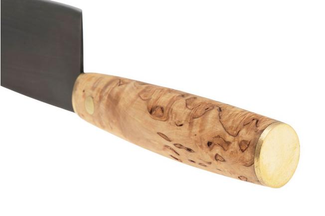 Bild für Roselli Santoku Knife R760 Carbon Steel, Curly Birch, Santoku, 16 cm