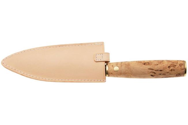 Bild für Roselli Santoku Knife R760 Carbon Steel, Curly Birch, Santoku, 16 cm