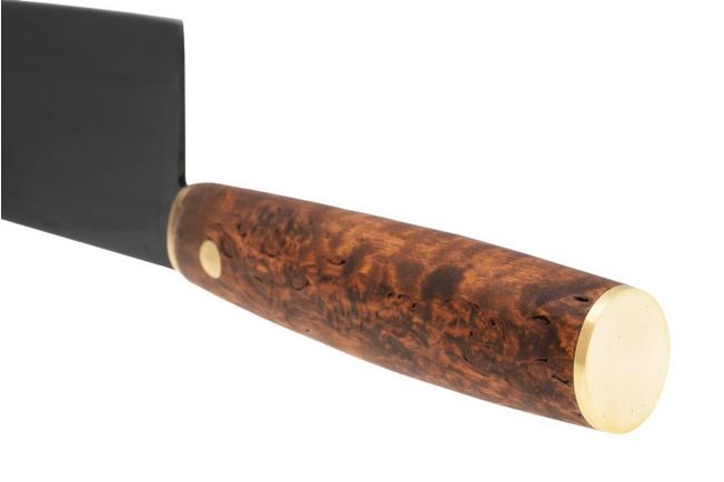 Bild für Roselli Gyuto Chef Knife R770D Carbon Steel, Stained Curly Birch, Kochmesser, 19.5 cm