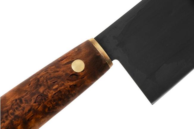 Bild für Roselli Gyuto Chef Knife R770D Carbon Steel, Stained Curly Birch, Kochmesser, 19.5 cm