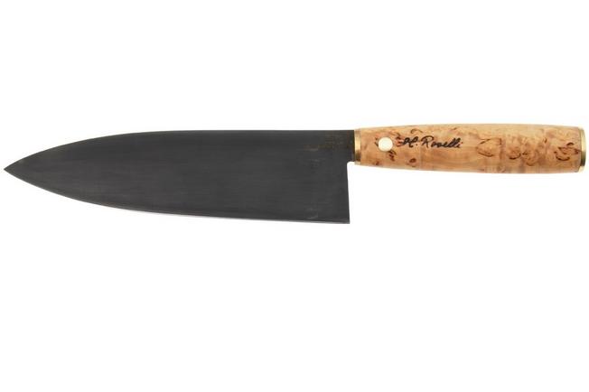 Bild für Roselli Gyuto Chef Knife R770 Carbon Steel, Curly Birch, Kochmesser, 19.5 cm