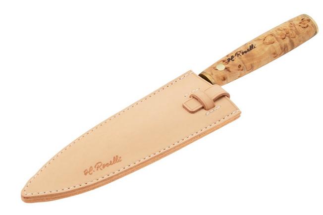 Bild für Roselli Gyuto Chef Knife R770 Carbon Steel, Curly Birch, Kochmesser, 19.5 cm