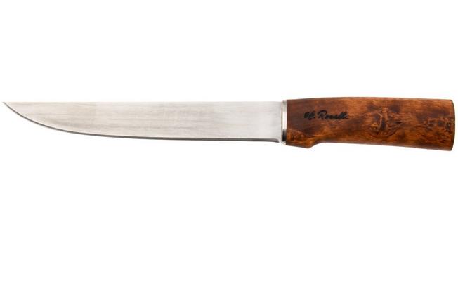 Afbeelding voor Roselli Big Fish Knife RW255 UHC, Stained Curly Birch, fileermes, 21 cm