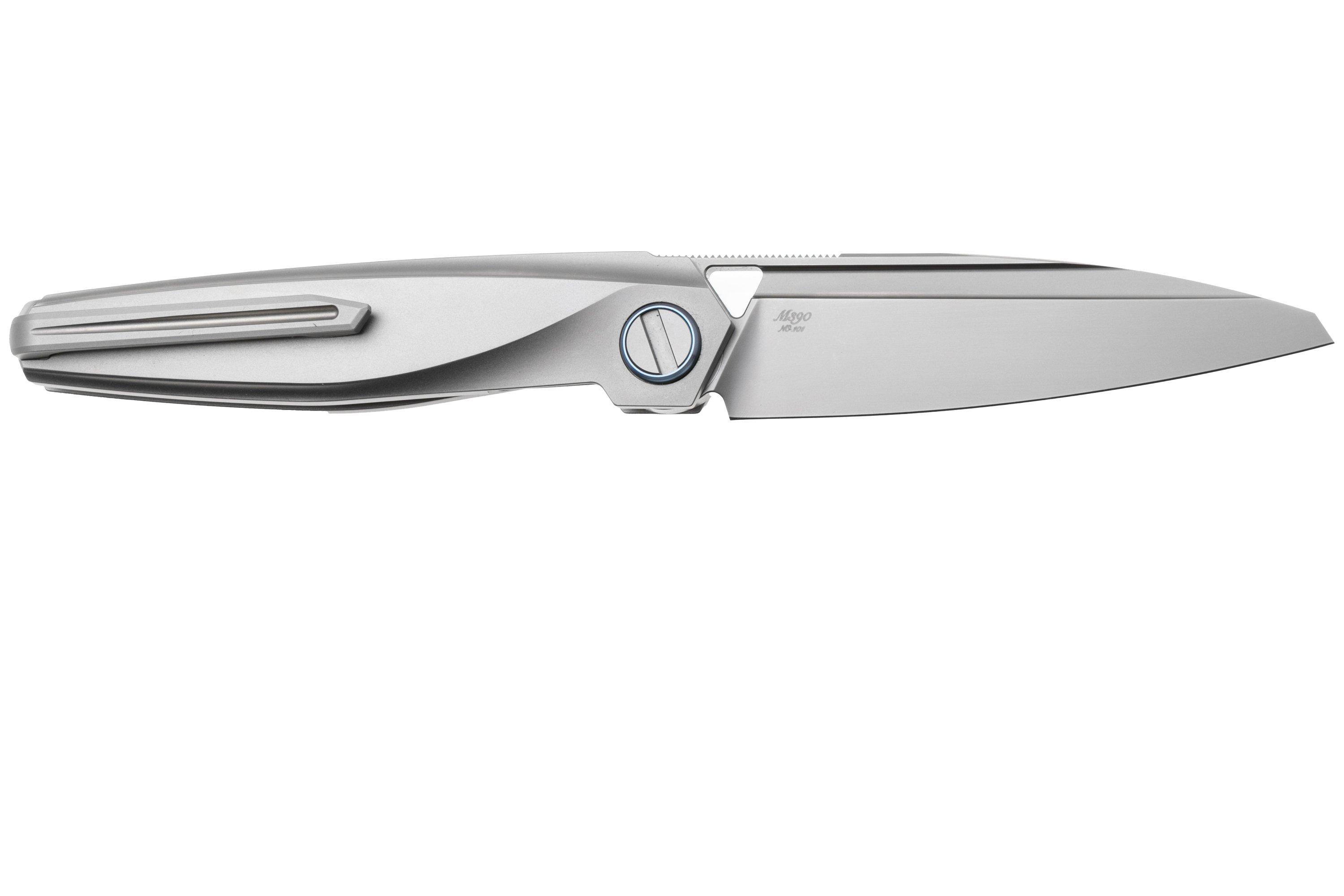 Nóż składany Rike Knife Baidi 13205-2 Bead Blasted Bohler M390 ...