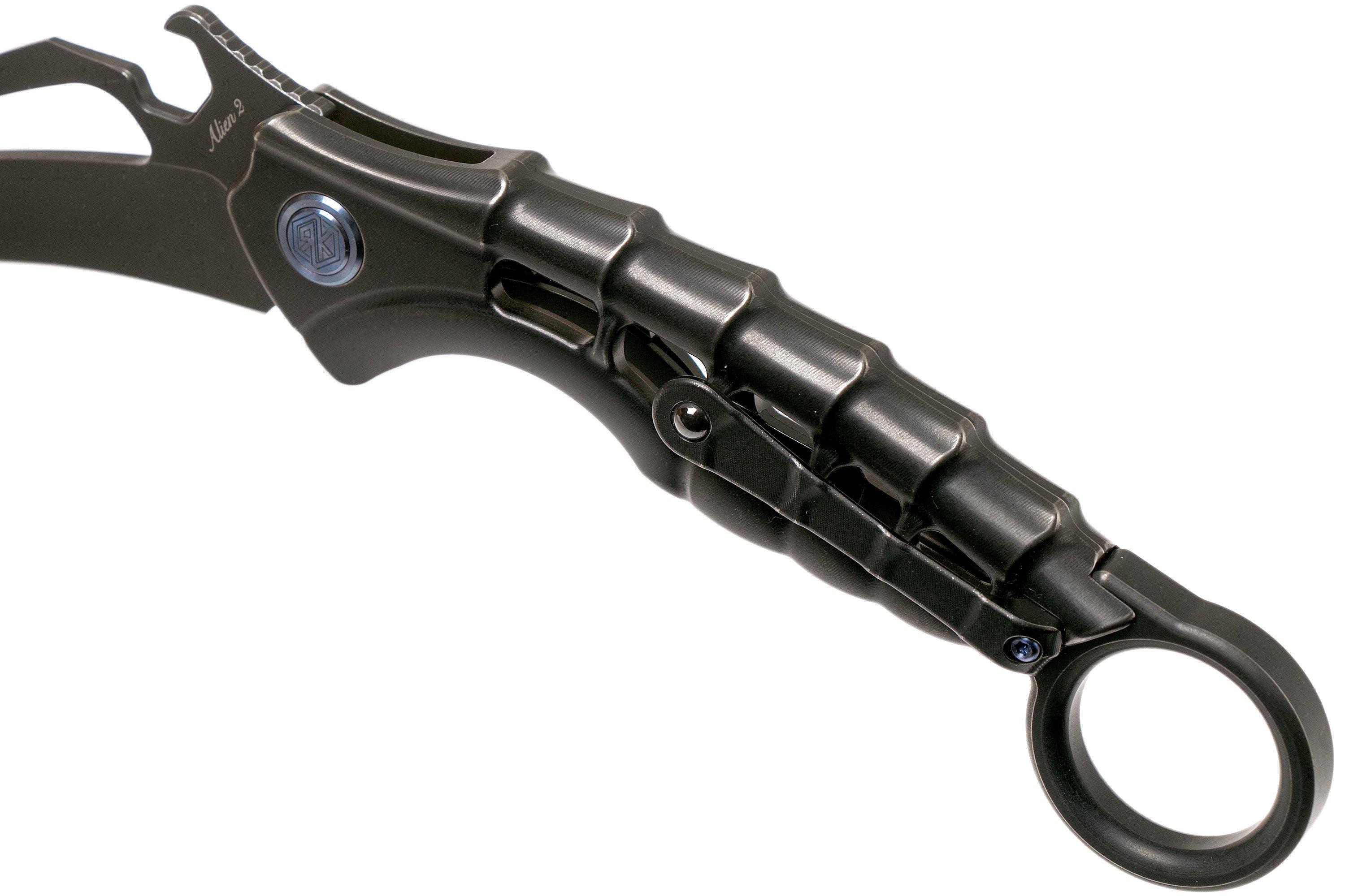 Rike Alien 2 Black karambit pocket knife | Advantageously shopping at