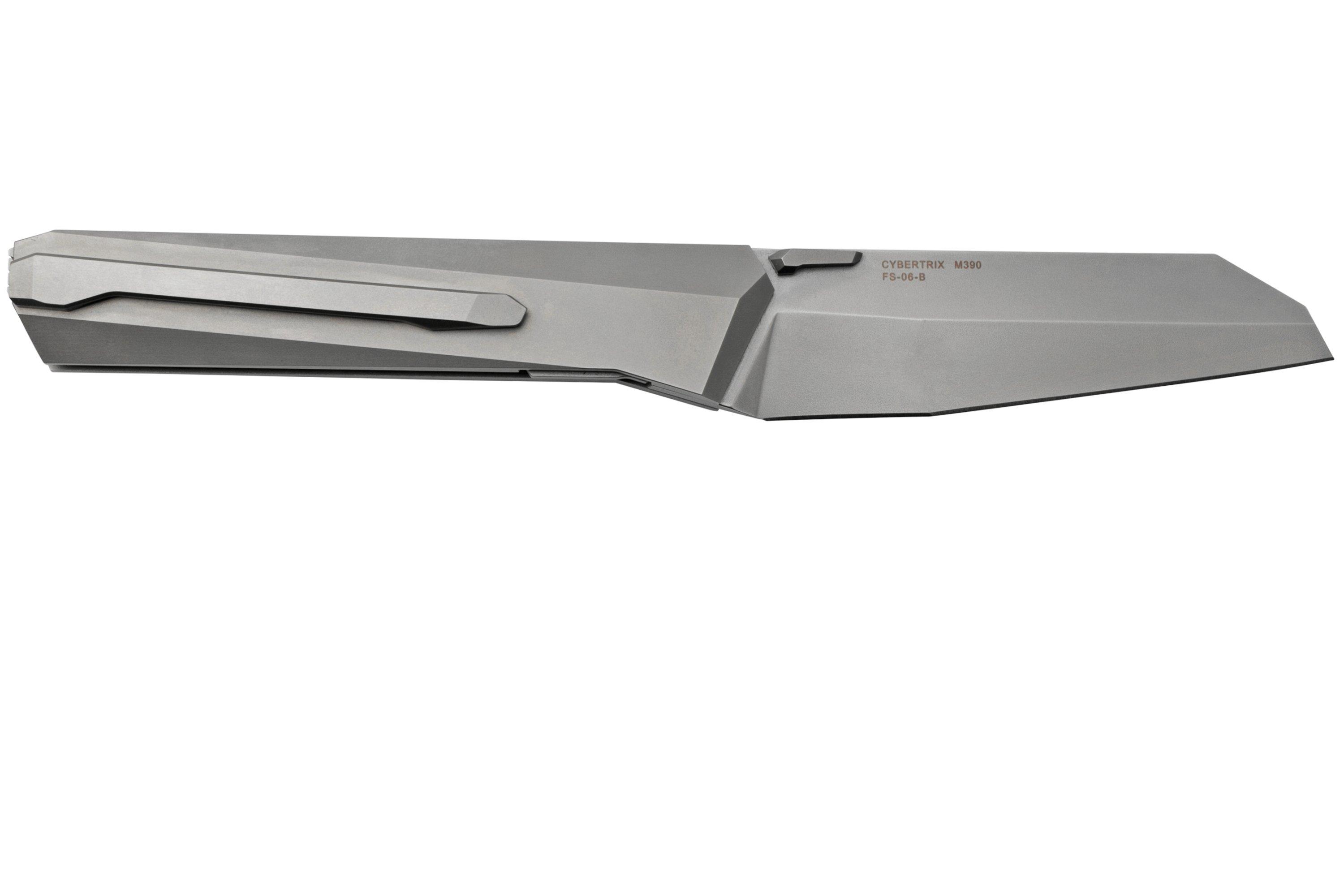 Rike Knife Cybertrix, M390 Titanium, couteau de poche | Achetez à prix ...