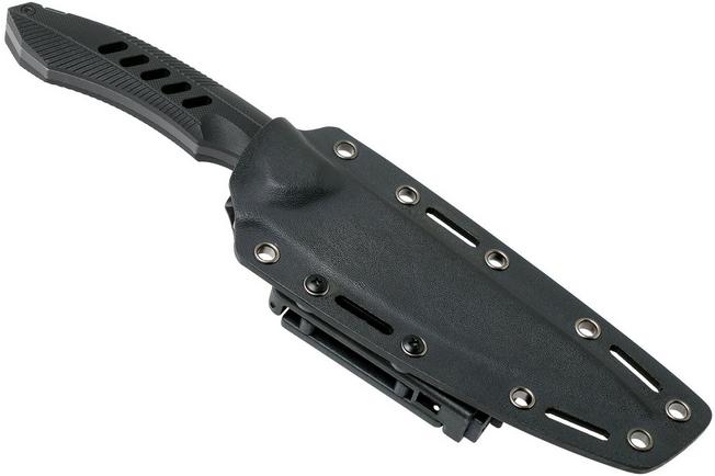 Image for Rike F1 Black Stonewash fixed knife F1-BSW
