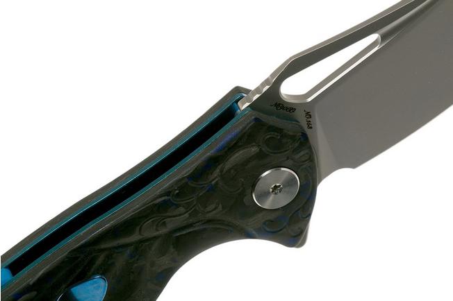 Imagen para Rike Knife Hummingbird Plus carbonfiber Blue navaja