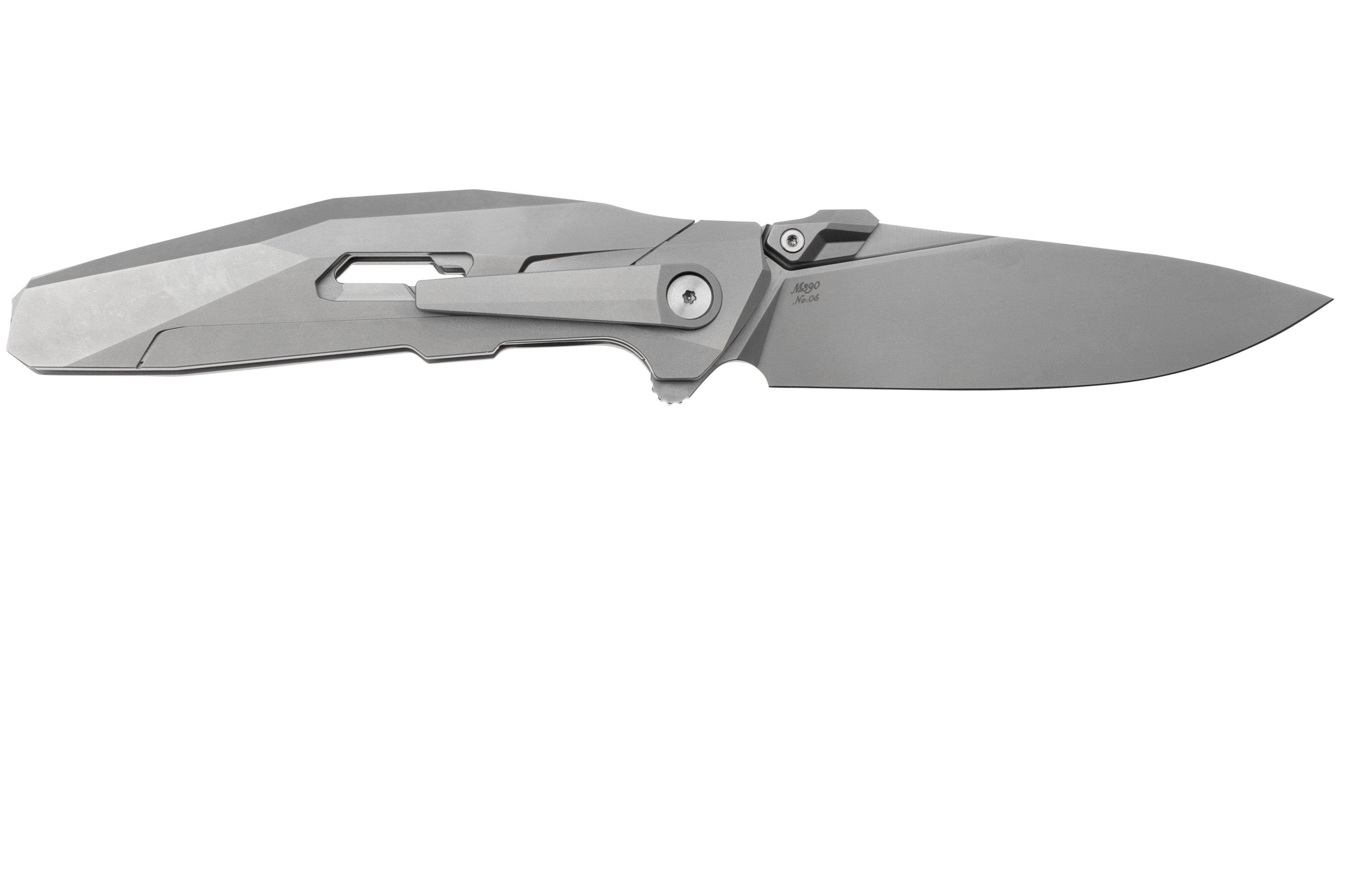 Rike Knife Shadow-S, M390, Titanium, couteau de poche | Achetez à prix ...