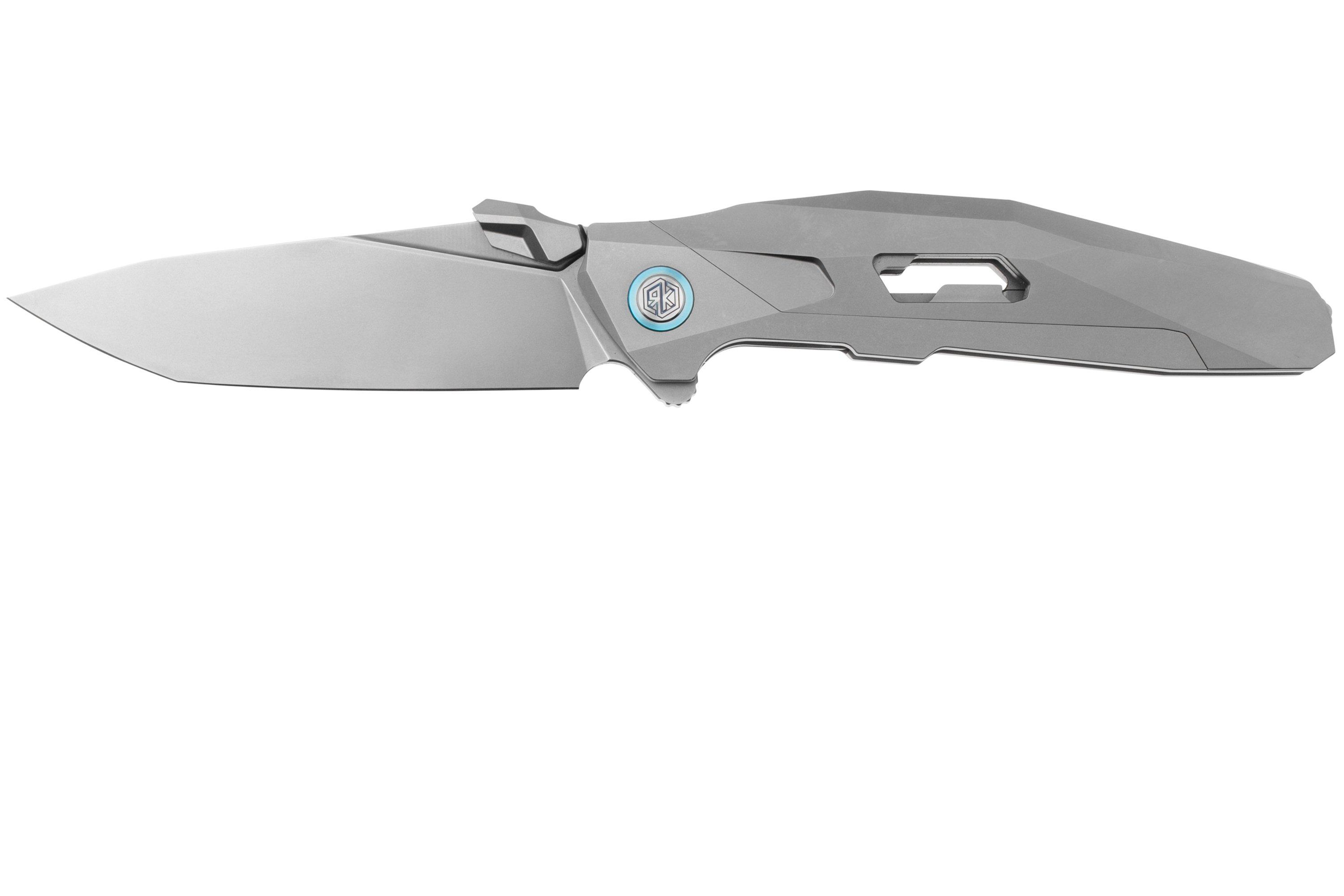 Rike Knife Shadow-T, M390, Titanium, pocket knife | Advantageously ...