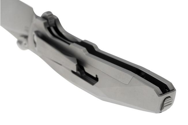 Navaja de bolsillo Rikeknife Thor 4S, Plateada o Gris Oscuro