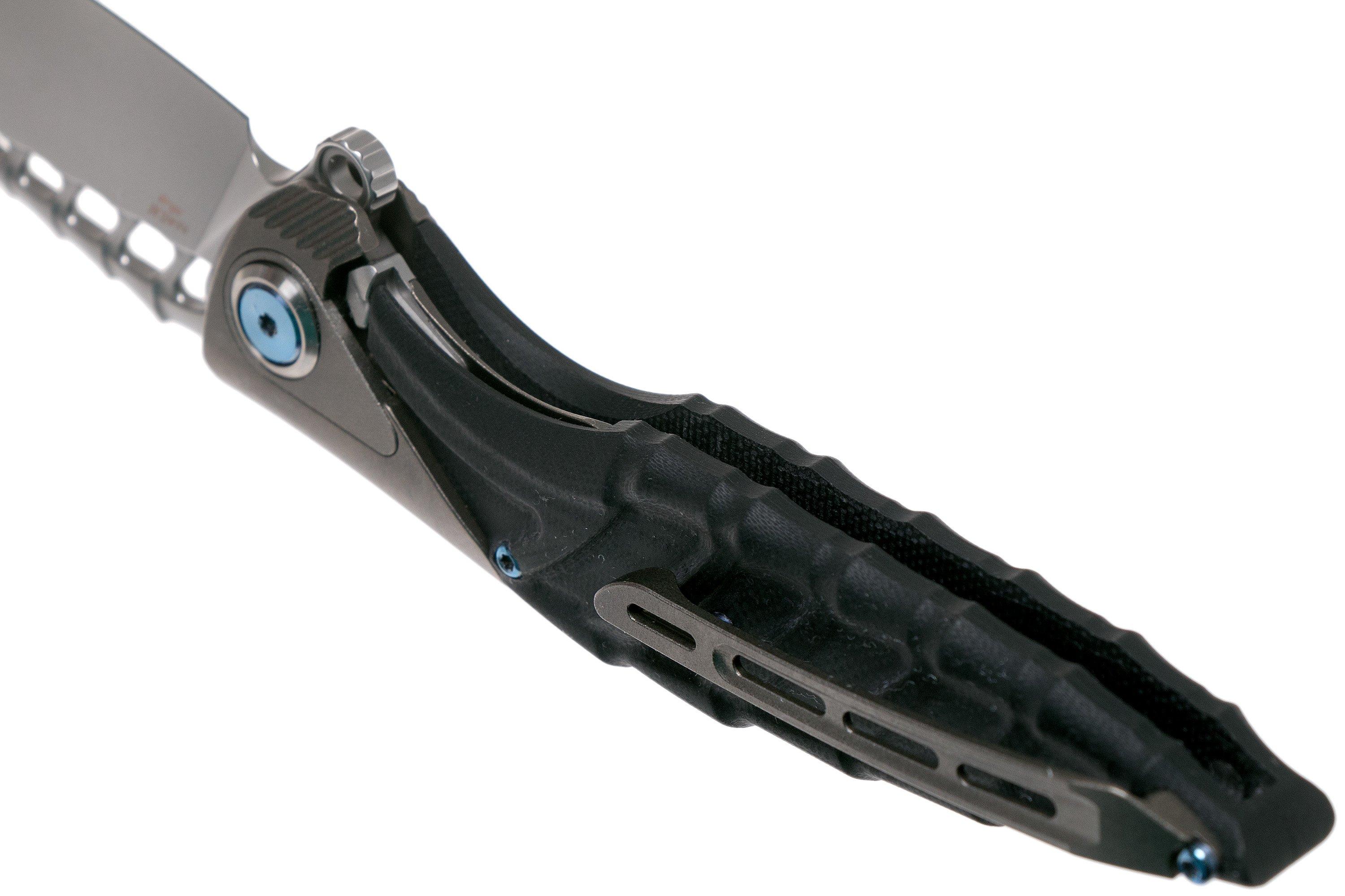 Rike Thor 7 Black G10 pocket knife | Advantageously shopping at