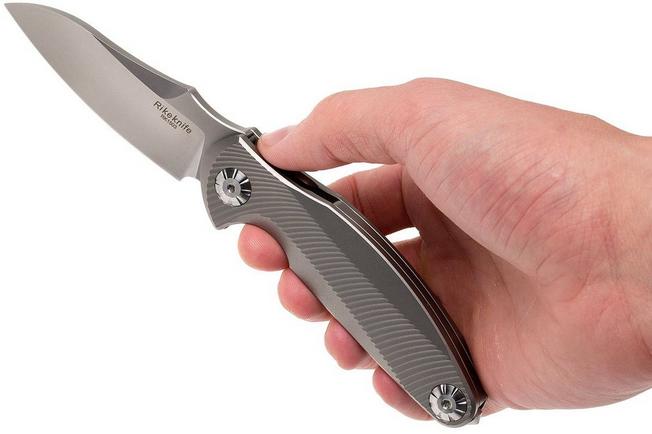 Image for Rike Knife 1503-SW pocket knife, Stonewashed