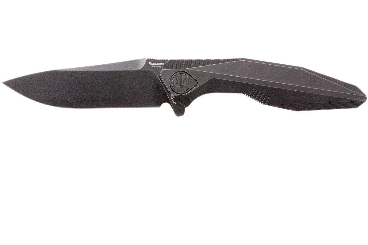 Rike Knife 1508S M390 navalha integral, blackwashed | Compras ...