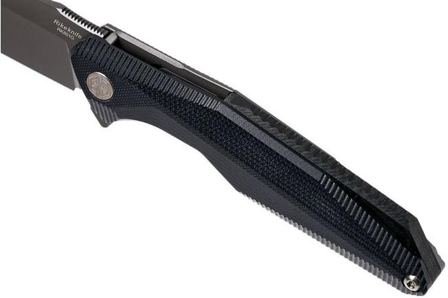 Image for Rike RK801G-B Black 154CM pocket knife