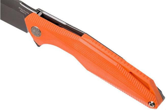 Image for Rike RK801G-O Orange 154CM pocket knife