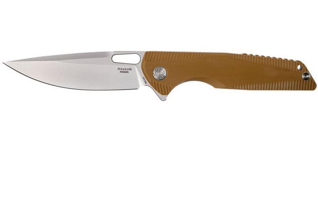 Image for Rike RK802G-BR Brown, brown G10, pocket knife