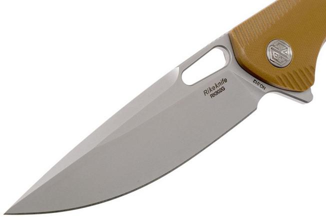 Image for Rike RK802G-BR Brown, brown G10, pocket knife
