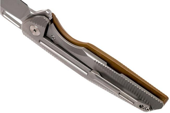 Image for Rike RK802G-BR Brown, brown G10, pocket knife