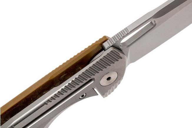 Image for Rike RK802G-BR Brown, brown G10, pocket knife