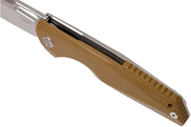 Image for Rike RK802G-BR Brown, brown G10, pocket knife