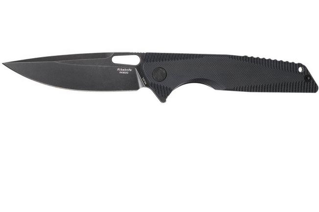 Image for Rike RK802G-B Black, black G10, pocket knife