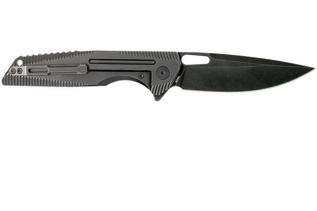 Image for Rike RK802G-B Black, black G10, pocket knife