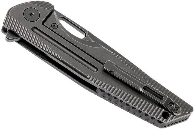 Image for Rike RK802G-B Black, black G10, pocket knife