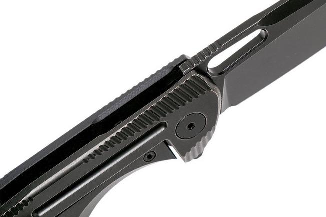 Image for Rike RK802G-B Black, black G10, pocket knife