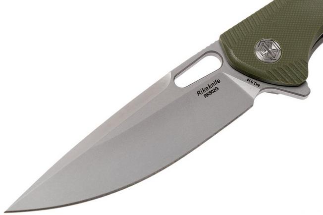 Image for Rike RK802G-OD Green, olive green G10, pocket knife