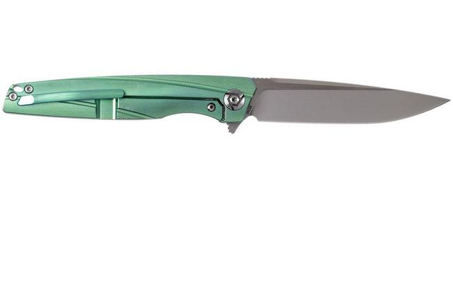 Image for Rike RK803CH-G Green, Carbon fibre Inlay pocket knife