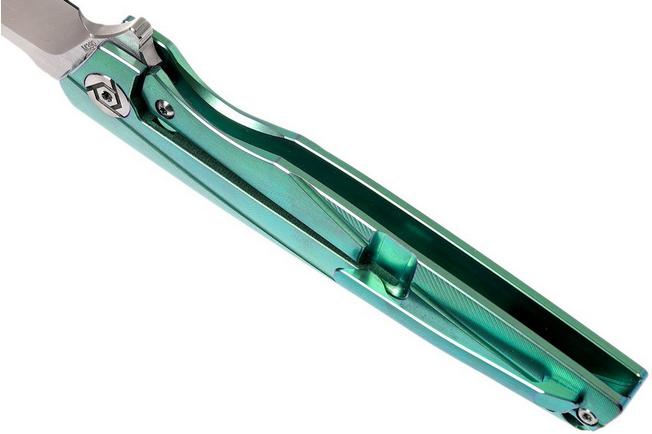 Image for Rike RK803CH-G Green, Carbon fibre Inlay pocket knife