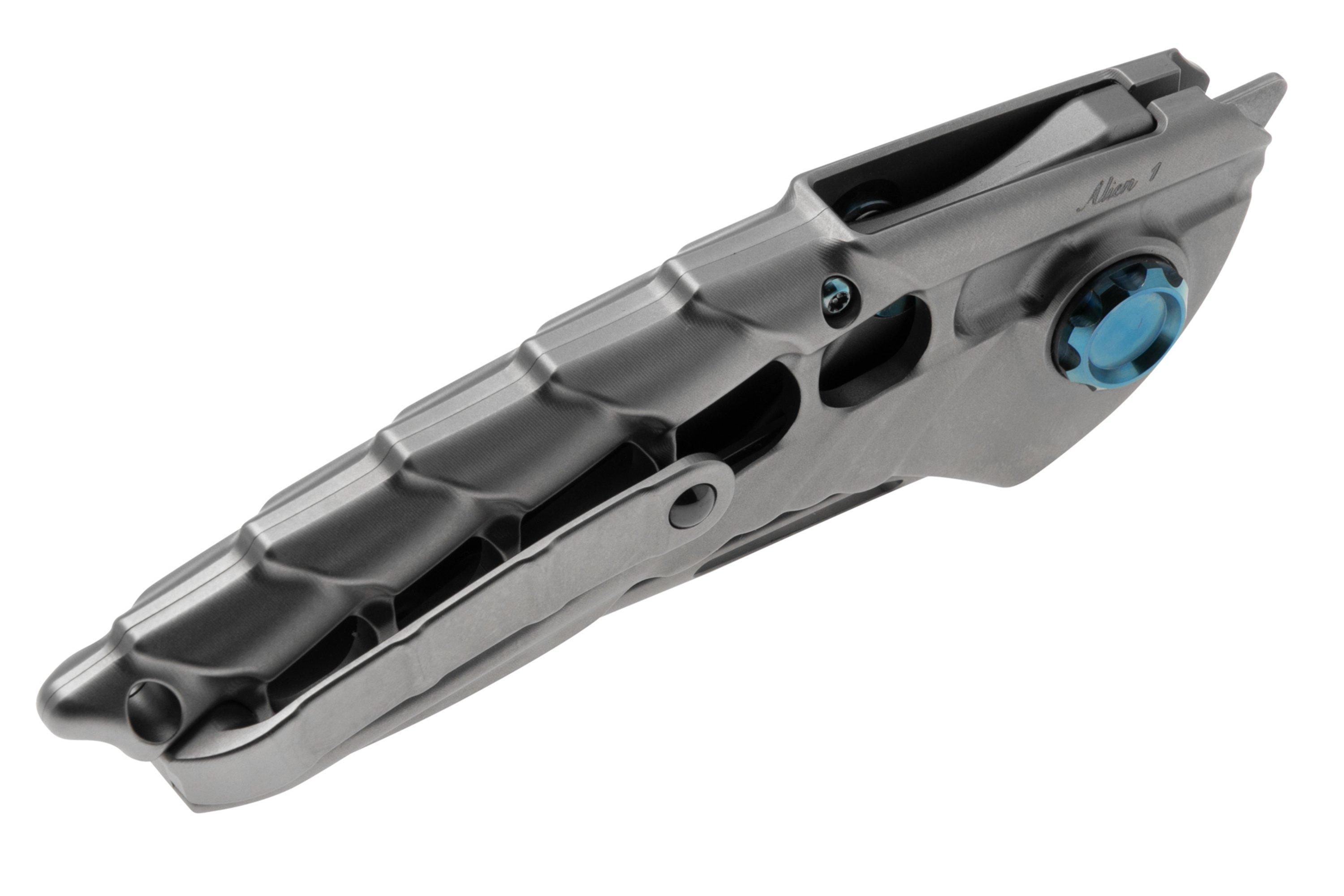 Rike knife Alien 1 Plain, zakmes | Voordelig kopen bij knivesandtools.be