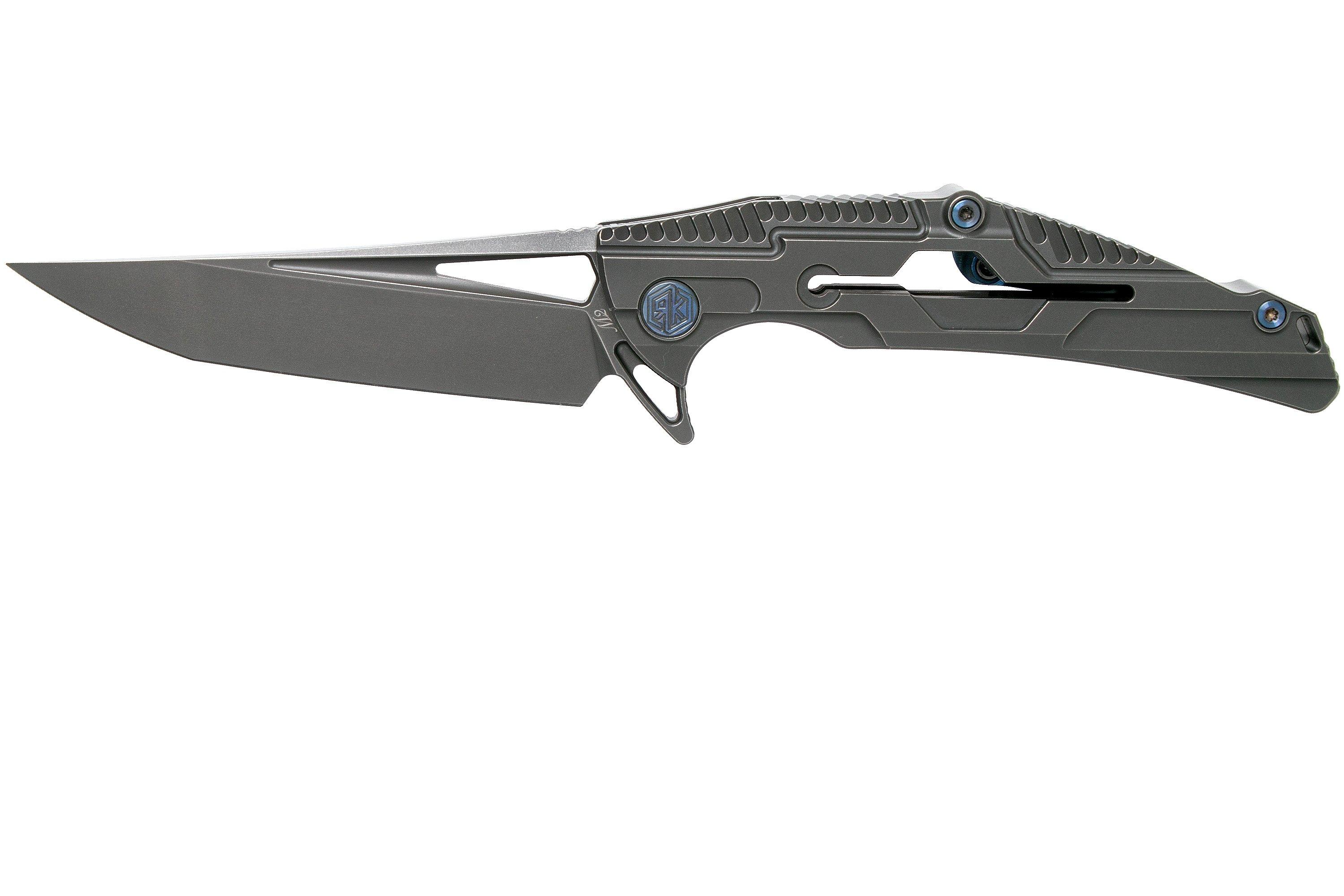 Rike Knife M2 Dark Grey pocket knife | Advantageously shopping at ...