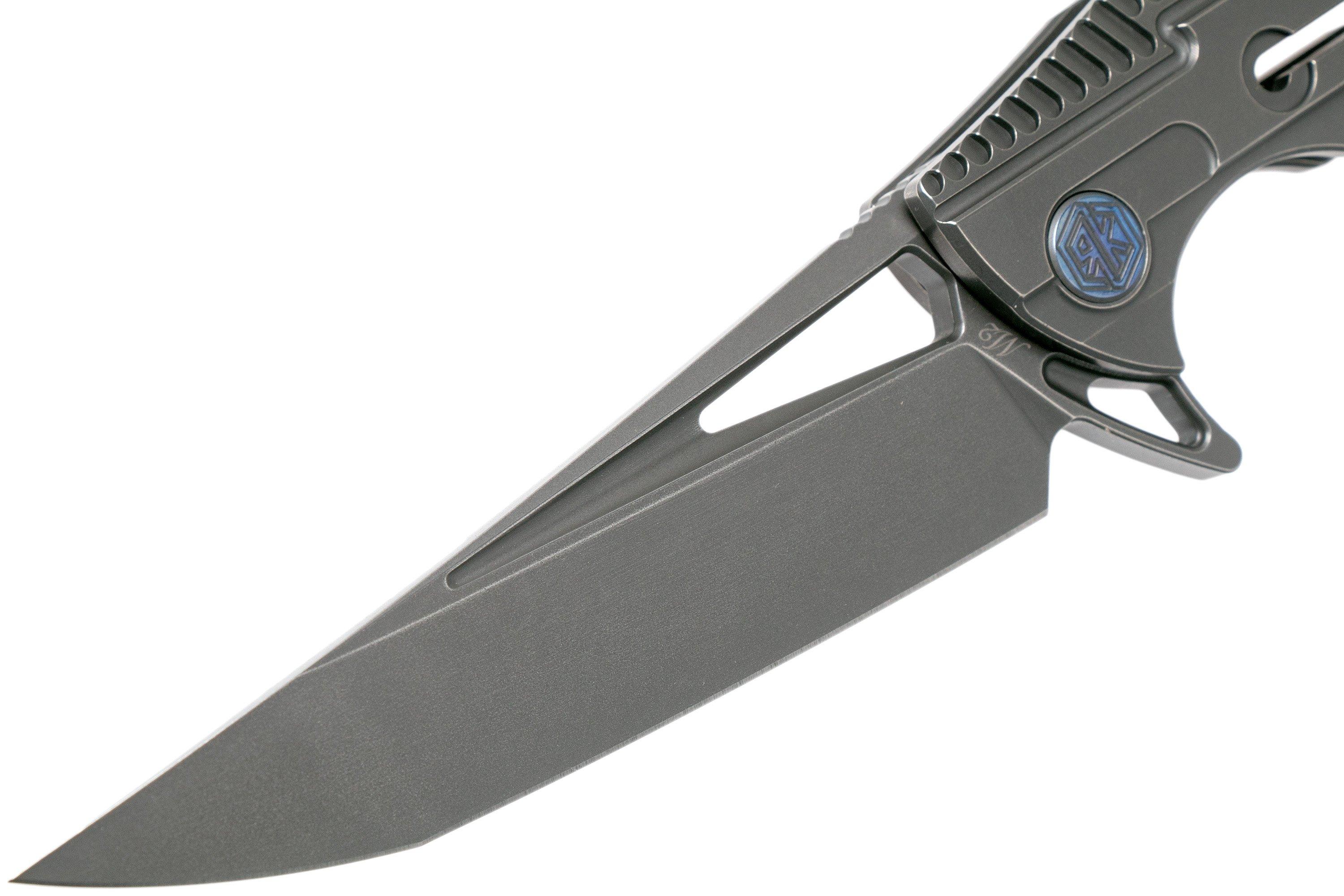 Rike Knife M2 Dark Grey pocket knife | Advantageously shopping at ...