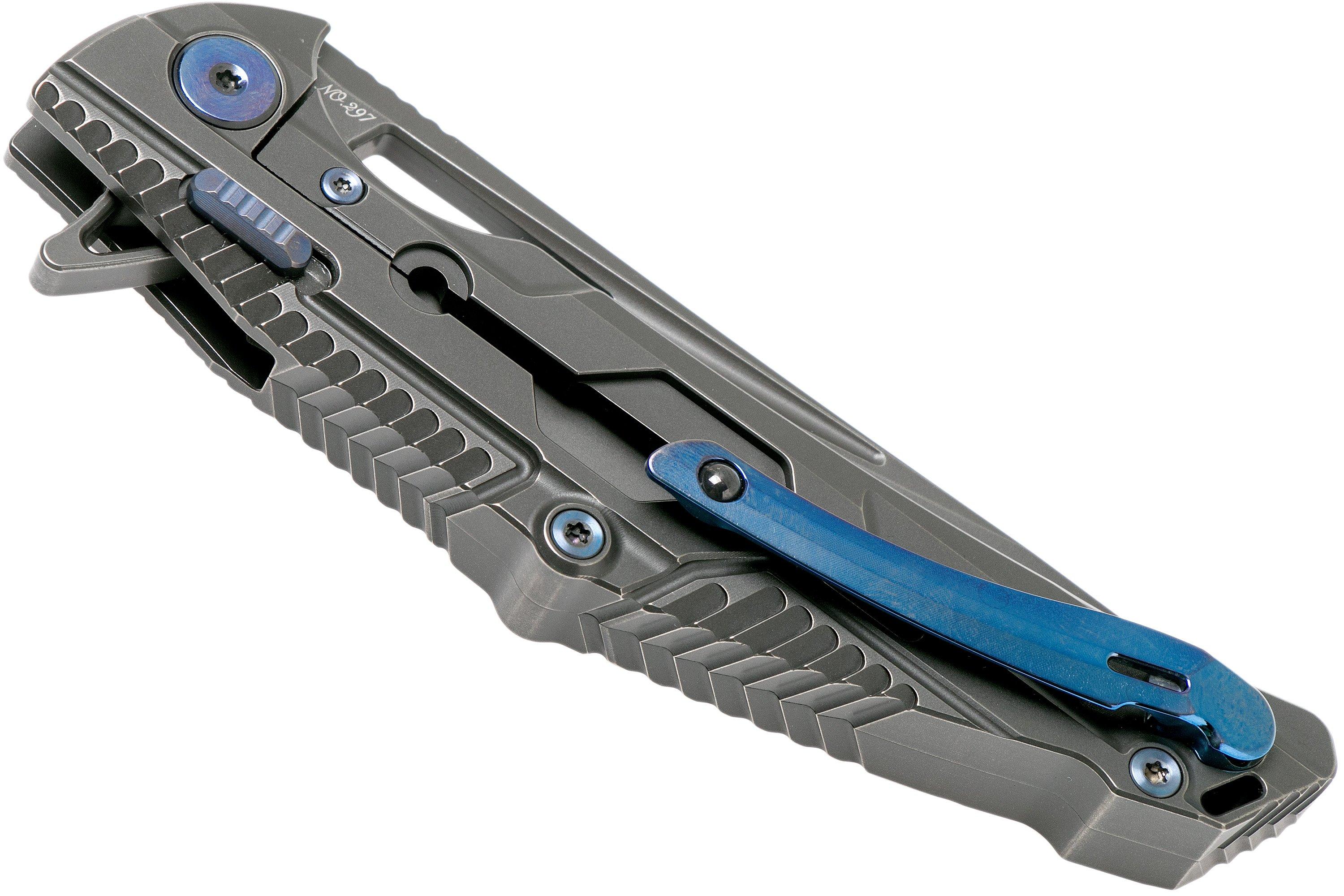 Rike Knife M2 Dark Grey pocket knife | Advantageously shopping at ...