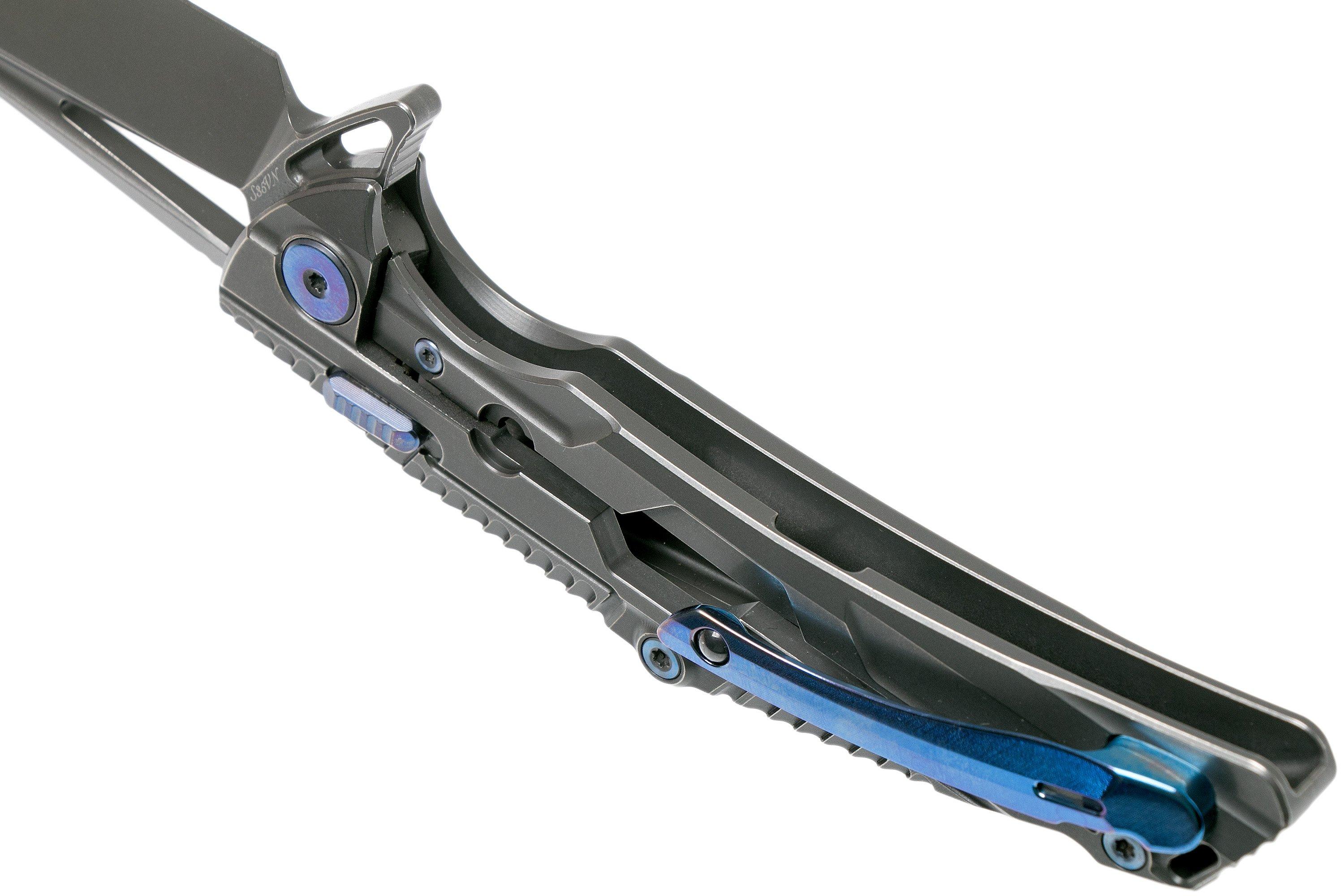 Rike Knife M2 Dark Grey pocket knife | Advantageously shopping at ...