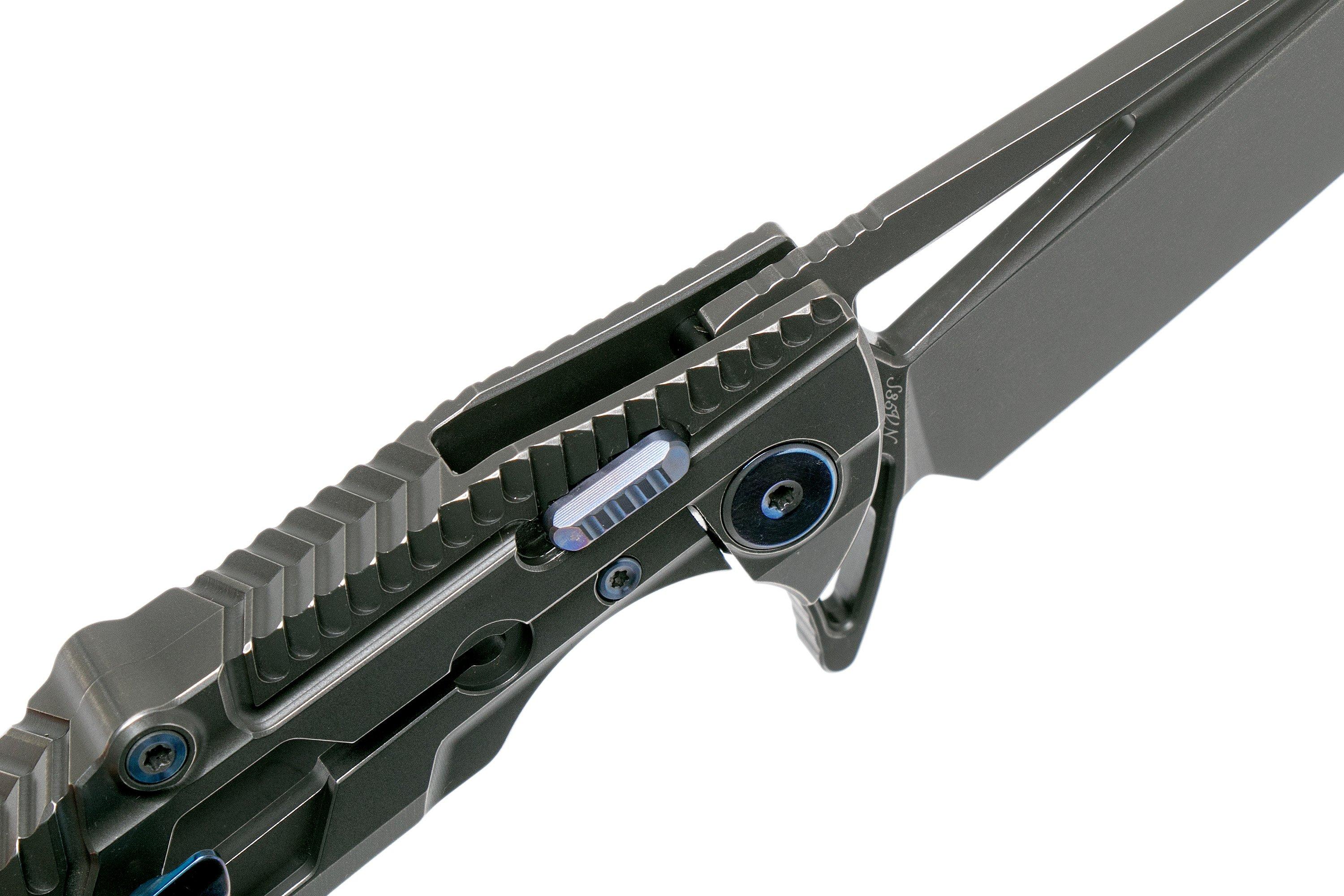 Rike Knife M2 Dark Grey pocket knife | Advantageously shopping at ...