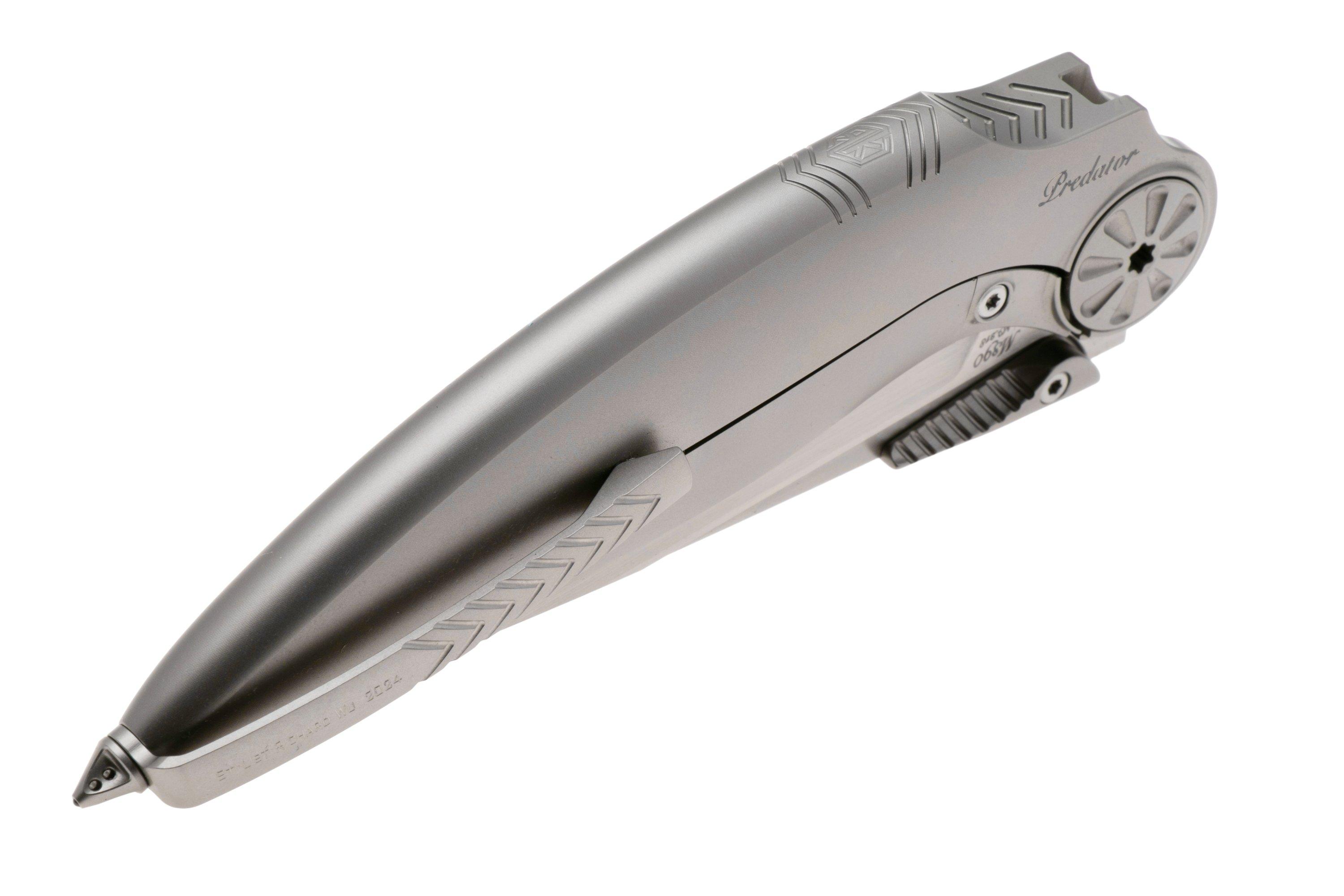 Rike Knife Predator Satin Böhler M390, Titanium, Taschenmesser ...