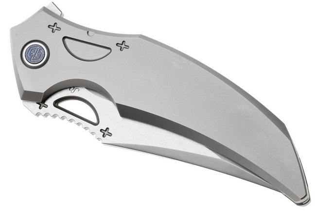 Bild für Rike Knife S05 V2 S05-PL Bead Blasted M390, Titanium, Taschenmesser