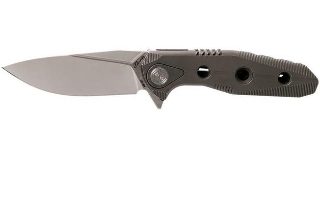 Image for Rike Thor4s Dark Grey M390 integral frame pocket knife