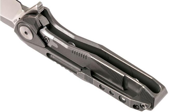 Image for Rike Thor4s Dark Grey M390 integral frame pocket knife