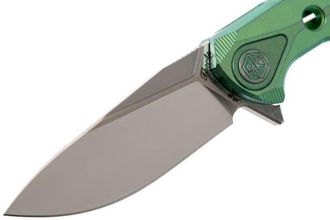 Image for Rike Thor4s Green M390 integral frame pocket knife