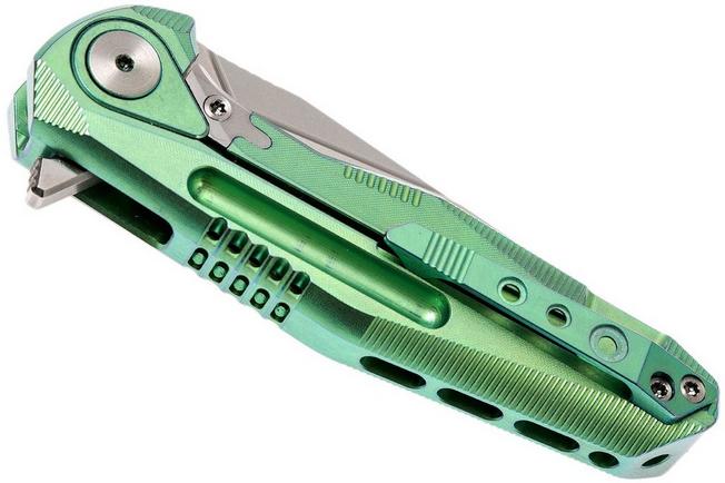 Image for Rike Thor4s Green M390 integral frame pocket knife