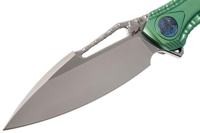 Bild für Rike Thor 6 Green Titanium, Integral Taschenmesser