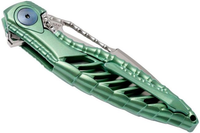 Bild für Rike Thor 6 Green Titanium, Integral Taschenmesser
