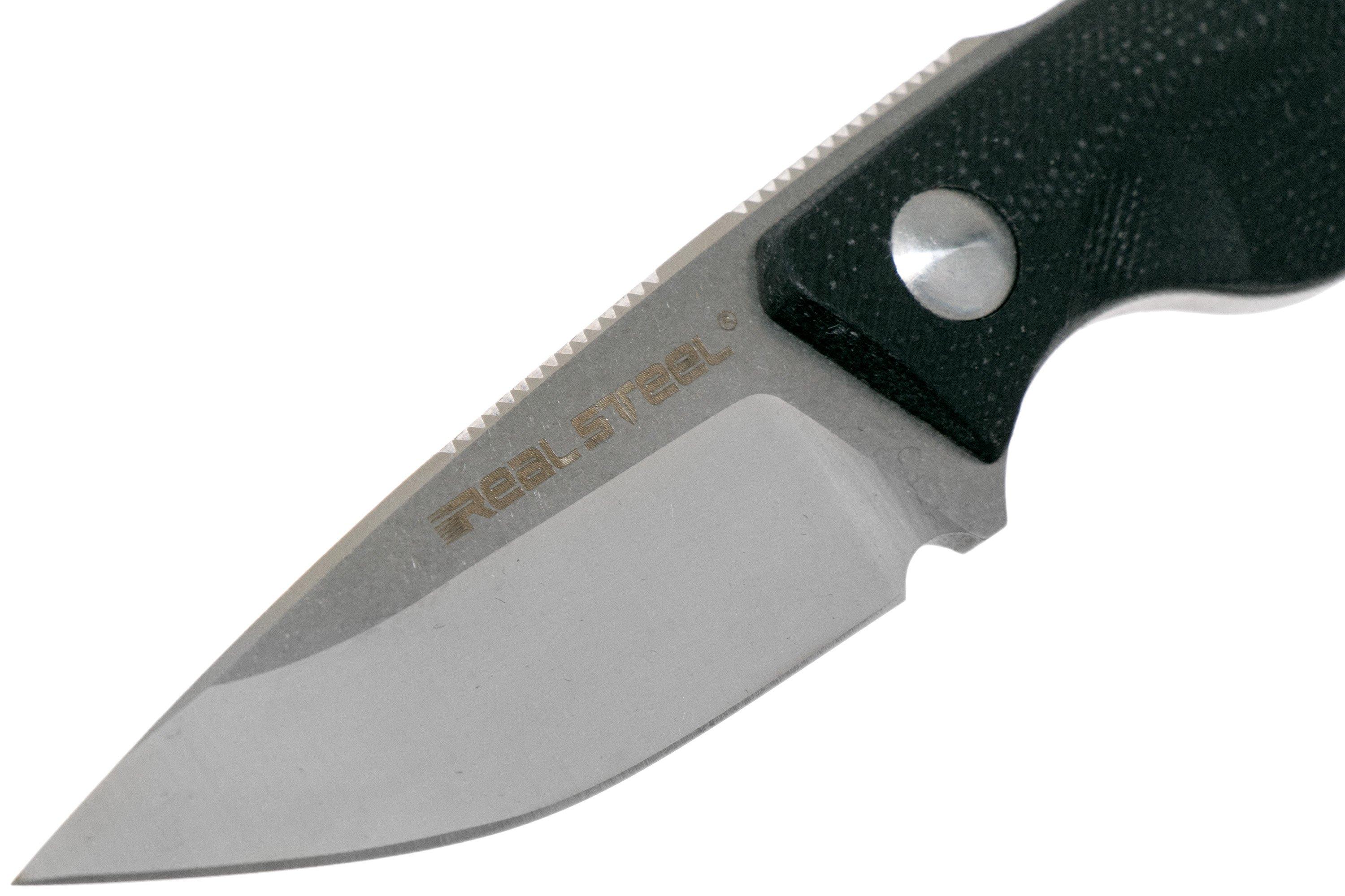 Real Steel Connector 3151 Droppoint neck knife, Ostap Hel design
