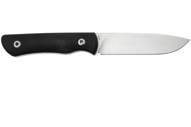 Afbeelding voor Real Steel Bushcraft Plus II Full Flat Grind 3721F Black G10, bushcraftmes